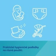  Canpol Babies Multifunkční hygienické podložky lepící 90x60cm 10ks - 