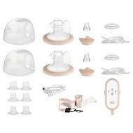 Canpol babies Dvojitá odsávačka mateřského mléka do podprsenky MilkShell 