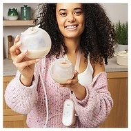 Canpol babies Dvojitá odsávačka mateřského mléka do podprsenky MilkShell 