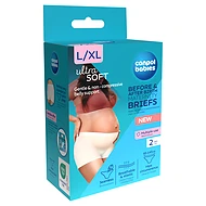  Canpol babies Těhotenské a poporodní kalhotky 2v1 L/Xl, Černá