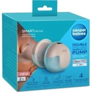  Canpol babies Dvojitá elektrická odsávačka mateřského mléka do podprsenky SmartSense - 