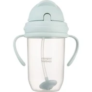  Canpol Babies Nevylévací hrneček se slámkou a závažím  270 ml Zelená 270ml
