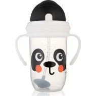  Canpol Babies Nevylévací hrneček se slámkou a závažím  270 ml BabiesBoo 270ml panda