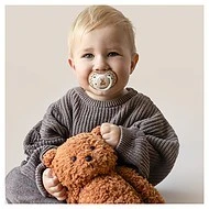 LOVI Dudlík svítící silikonový dynamický TEDDY LOVE 2ks 