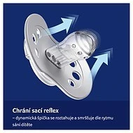  LOVI Dudlík svítící silikonový dynamický TEDDY LOVE 2ks - 