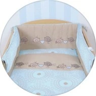 CEBA souprava povlečení 3D Ptáčci hnědá - tisk