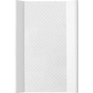  CEBA podložka s tvrdou deskou 70 x 50 Caro Bílá Comfort