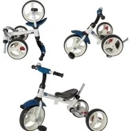 Coccolle Tříkolka s vodící tyčí Urbio foldable tricycle Složená tříkolka Urbio