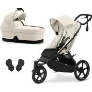  Cybex Avi Spin BLK MIDI set 3v1 Seashell beige