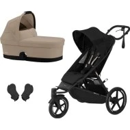  Cybex Avi Spin BLK MIDI set 3v1 Moon black / almond beige