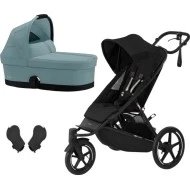  Cybex Avi Spin BLK MIDI set 3v1 Moon black / stormy blue
