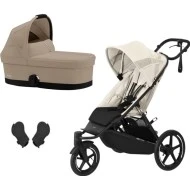  Cybex Avi Spin BLK MIDI set 3v1 Seashell beige / almond beige