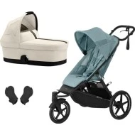  Cybex Avi Spin BLK MIDI set 3v1 Stormy blue / seashell beige