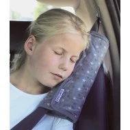 DOOKY Chránič pásu Seatbelt Pillow Grey Stars Spící dítě