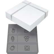 Dooky 3D Handprint + Luxury Memory Box 