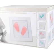 DOOKY Crystal Memories DeLuxe 3D Frame Handprint & Footprint 