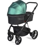 Dorjan Quick Premium kočárek s korbičkou Quick Premium zezadu