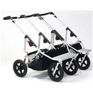 Easywalker pro trojčata Konstrukce kočárku