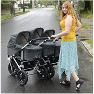 Easywalker pro trojčata 