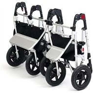 Easywalker pro trojčata Složená konstrukce kočárku