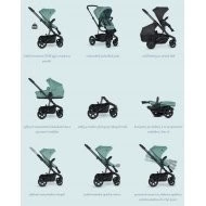  Easywalker Harvey 2 sportovní kočárek - Easywalker Harvey 2 možnosti