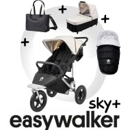  Easywalker SKY Plus SET 4 Black edition milky