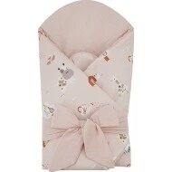  Eko Zavinovačka bavlna potisk + mušelín s kokosem My farm