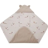 EKO Fusak do autosedačky velvet tisk Bees beige