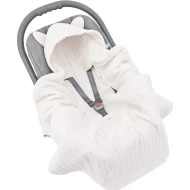  Eko Fusak do autosedačky mušelín Beige