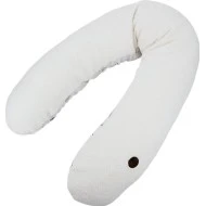 EKO Kojící polštář LUXUS bambus/teddy silikonová kulička 