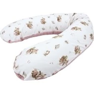 EKO Kojící polštář LUXUS bambus/teddy silikonová kulička 