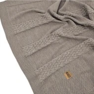 Eko Pletená deka z merino vlny 80x100cm 