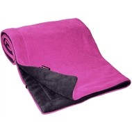  Emitex deka fleece s výšivkou  - Fuchsie