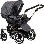 Emmaljunga Duo S + korba a sporťák Grey sporťák na podvozku