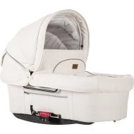 Emmaljunga Duo S + korba a sporťák - Leatherete White korbička