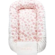  Enie baby Hnízdečko Satine pink leaves