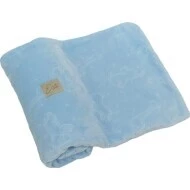  Esito Dvojitá dětská deka mikroplyš ZOO Baby blue