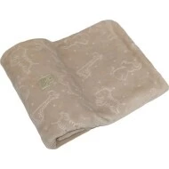  Esito Dvojitá dětská deka mikroplyš ZOO Beige