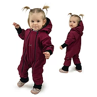  Esito Rostoucí softshellová kombinéza s fleecem Fuchsiová 74 - 80