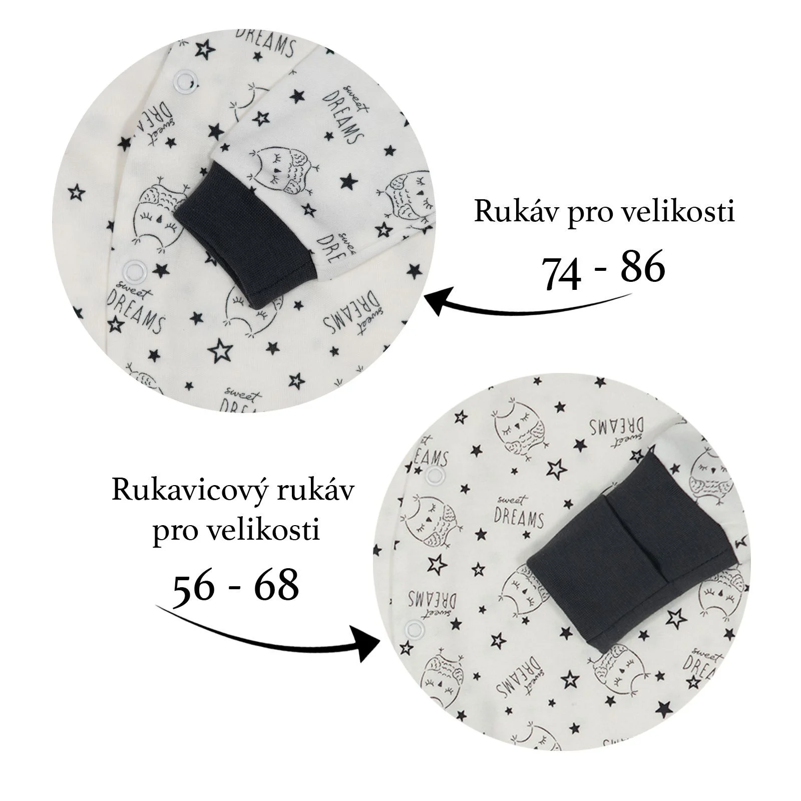 ESITO Kojenecký overal na spaní Sleeping Owl 