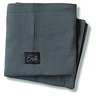  ESITO Mušelínová deka dvojitá Antracite 75 X 100 Cm