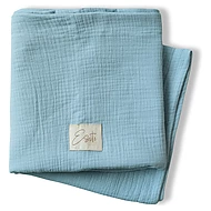  ESITO Mušelínová deka dvojitá Blue 75 X 100 Cm