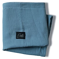  ESITO Mušelínová deka dvojitá Denim Blue
