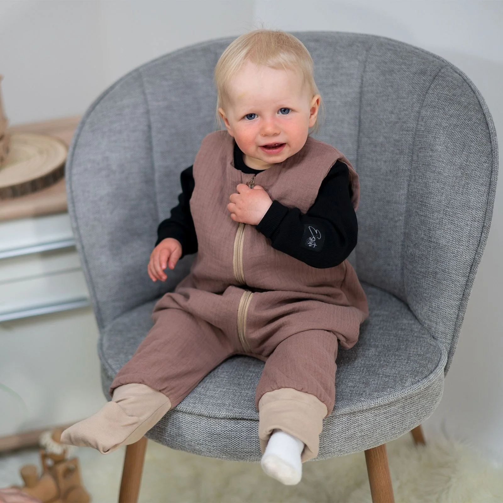 ESITO Mušelínový spací pytel s nohavicemi 