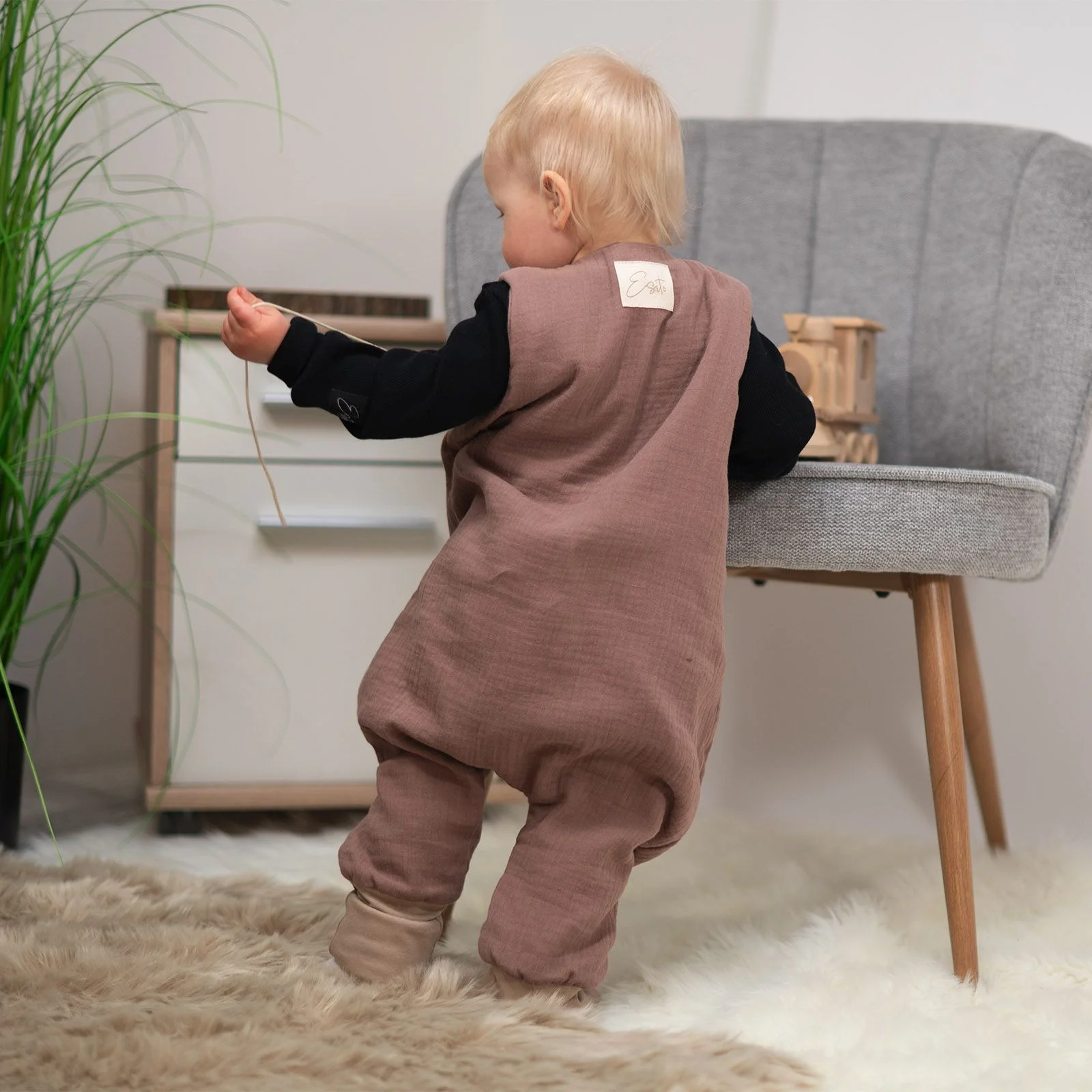 ESITO Mušelínový spací pytel s nohavicemi 