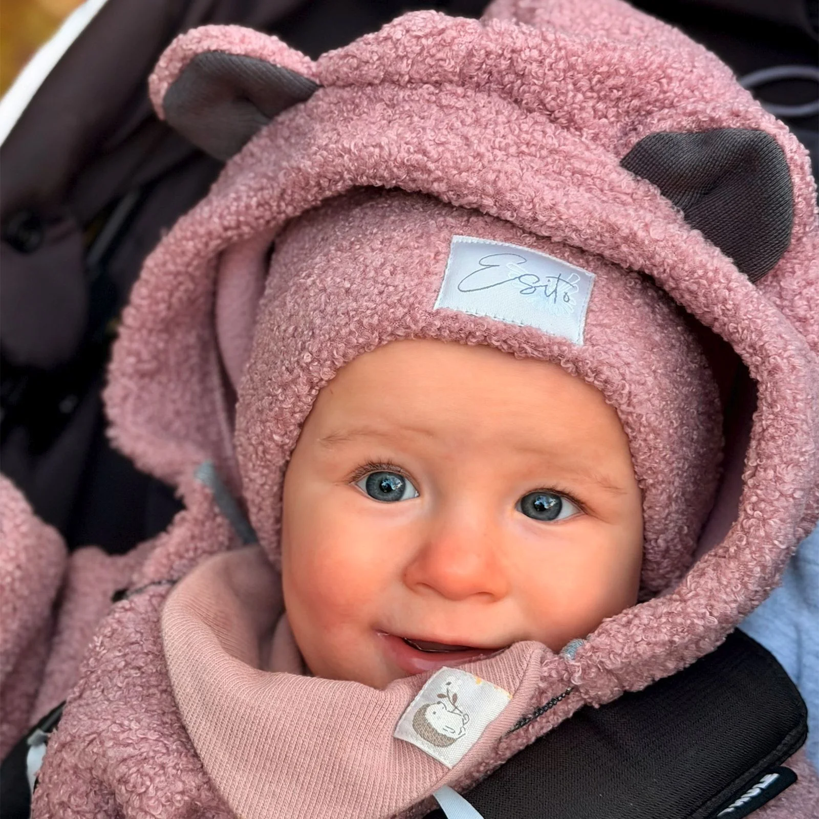  ESITO Rostoucí zimní kombinéza Teddy fleece double - 