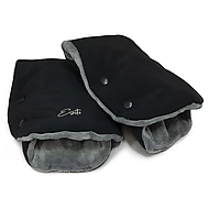  ESITO Rukávník na kočárek Golf Softshell Black/Grey