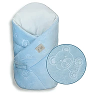  ESITO Zavinovačka mikroplyš BEAR Baby Blue