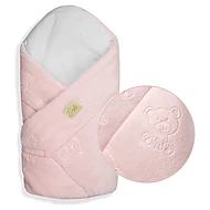  ESITO Zavinovačka mikroplyš BEAR Cameo Pink