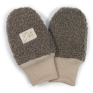  ESITO Zimní bezpalcové rukavice Teddy fleece Hnědá 62